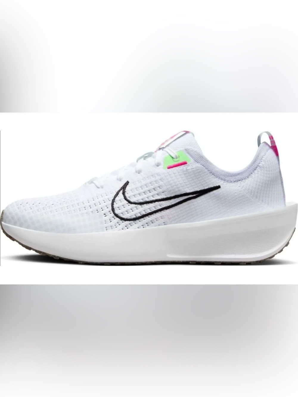 Nike Women's Interact Run White/Football Grey Running Shoes [FD2292-102] Size 10